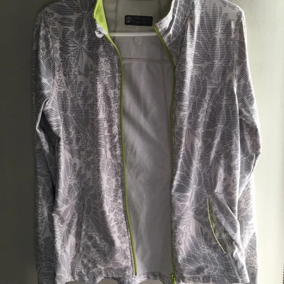 Women's Gray Patterned Jacket - Picture 6 of 6